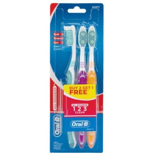 ORAL-B 123 CLASSIC TOOTHBRUSH